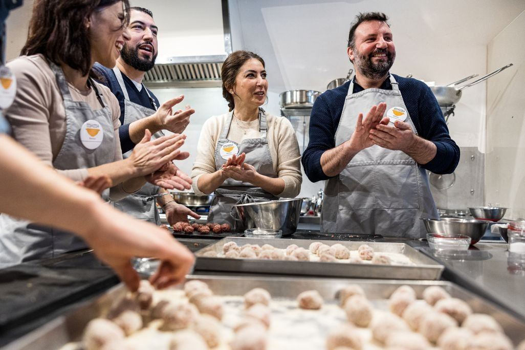 Team Building Mama Florence cooking school Florence Tuscany